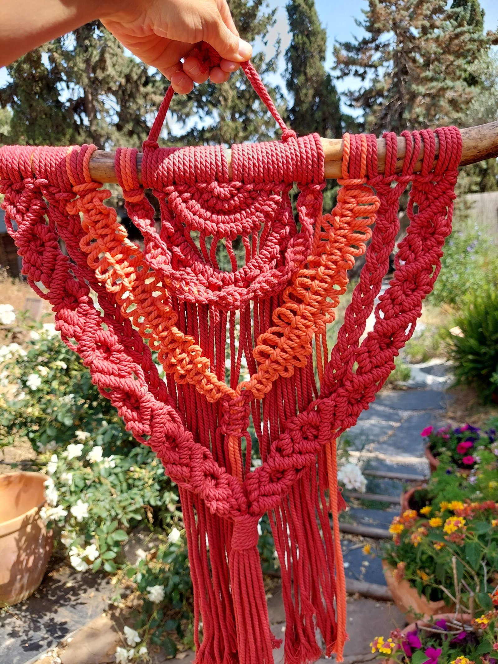 Macrame Tapiz – CHAKRA RAÍZ